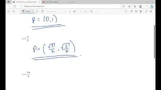 Finding the Terminal Point