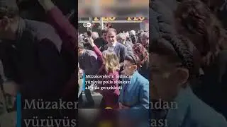 Van'da mazbata protestosuna polis m&uuml;dahalesi