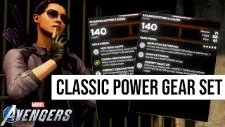 Marvel's Avengers - Gear Guide: Kate Bishop - Classic Power (Sharpshooter) Gear Set