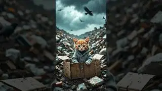 Poor cat dream was buy new house🥺🏡 #cat #aicatstories #catmemories