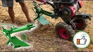 MINI TILLER ATTACHMENT FOR PLOWING | UNBOXING, INSTALLATION & TESTING