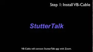 Step 1: Install VB Cable. StutterTalk tutorial Windows
