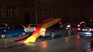 Deutschland Weltmeister 2014! Autokorso in Hamburg!