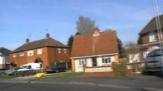 Driving Along Tudor Way, Grenville Road, Gresham Road & Burleigh Road, Worcester, England