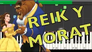 Reik. Morat. La Bella Y La Bestia. (Tutorial De Piano)