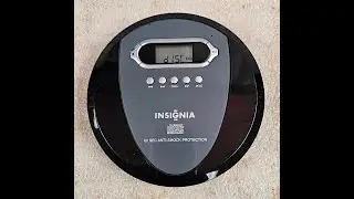 Insignia Portable CD Player Walkman NS P4112 60 Second Anti Shock