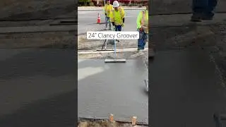 How Control Joints Are Made #construction #concrete #labor