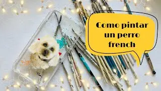 PINTO UN PERRITO EN UNA FUNDA | RESINA | FRENCH |