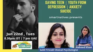 Saving Teen | Youth from Depression/ Anxiety / Suicide