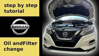 How to Change Oil and Filter on Nissan Qashqai 2018 | 1.5 Diesel Renault Engine Step-by-Step Guide