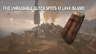5 UNDRAIDABLE GLITCH SPOTS! | Ark Survival Evolved