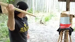 Testing Middle Bronze Age Spears from Neil Burridge - Pierces Steel?
