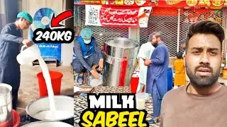 240KG Milk Sabeel🥛9 Muharam |Abbas Rasheed 