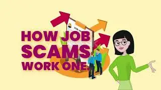 How Does Job Scams Work ? #scammer #cyberprotection #scamexplained #scampreventiontips