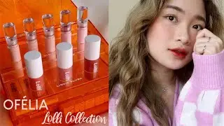 |SWATCH + REVIEW| 🍭 OFÉLIA LOLLI COLLECTION 🍭 ROSIE PHAM