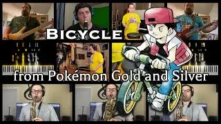 Bicycle - Pok&eacute;mon Gold and Silver (Citypop Cover) | V-Ron Media and @vwtrombone50