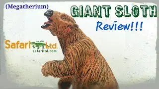 Safari LTD Giant Sloth (Megatherium) Review!!!