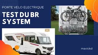 PORTE VÉLO ÉLECTRIQUE BR SYSTEM : TROP FACILE ET SANS EFFORT..