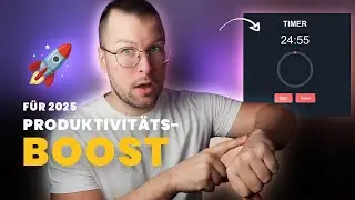 Programmier-Produktivit&auml;ts-BOOST f&uuml;r 2025 🚀 | Programmiere einen Timer mit HTML, CSS & JAVASCRIPT