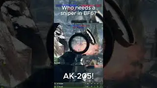 AK205, the best sniper in bf6 #shorts #bf6 #battlefield #gaming
