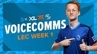 How BROKEN is Larssen?! | Rogue Voice Comms [LEC Spring Split 2021 Week 1]