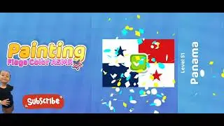 Jamaika Mexico Nicaragua Panama USA Bolivia Brazil  - Painting Flag Color ASMR #games #study #quiz