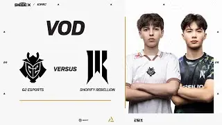 Esports World Cup 2025 - G2 Esports vs Shopify Rebellion - Groupe A - Day #1