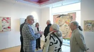Sandra Iafrate installation Opening Night, 