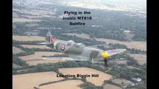 MT818 Spitfire Flight
