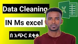 🎯 How to Clean Data in Excel | Step-by-Step Tutorial for Beginners በ አማርኛ ኮምፒውተር ትምህርት