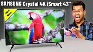 SAMSUNG Crystal 4K iSmart Series 4K TV Unboxing & Review | SAMSUNG Crystal 4K