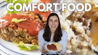 Meatloaf and Mashed Potatoes | The best combination and comfort meal!