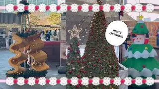 (vlog) 나이 반납할게요 환불해주세요 깔끔하게 사용했어요..     | 2025 부산 크리스마스 마을, 연말 브이로그, 주토피아 팝업