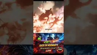 Hogwart Legacy First Time Dragon Attack Experience 😨