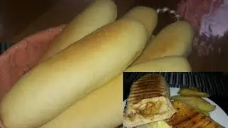 خبز السندويشات بانيني بالبيت و بأقل تكلفة