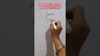 Solving a nice indefinite Integration problem Q8🔥👌 #ytshorts #viral #mathematics #calculus #maths