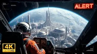SPACE POV: The Lost Atlantean Planet | Deep Space Signal Ambient 4K
