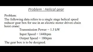 How to design a helical gear and it's all calculation ।। By Teaching Engine-er।। #Teaching_Engine-er