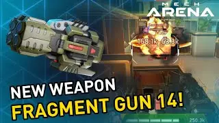 The NEW Fragment gun 14 on Onyx is fun! &bull; Redd | Mech Arena