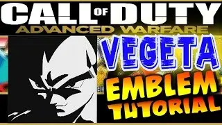 CoD AW Emblem Vegeta Tutorial (GERMAN)