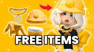 💛 Hurry! Get 4 Free GOLD UGC Items Now in Roblox!