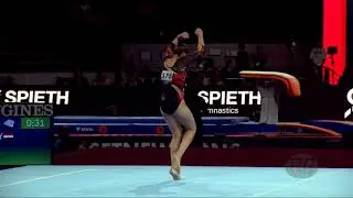 SALEM Farah (EGY) - 2019 Artistic Worlds, Stuttgart (GER) - Qualifications Floor Exercise