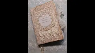 Happily Ever After, a vintage look engagement wedding junk journal SOLD