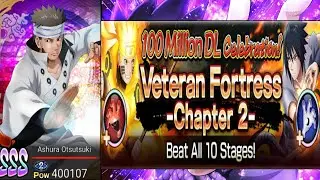 NxB NV: Veteran Fortress Mission Chapter 2 All Stage (Special 100 Million DL Celebration)