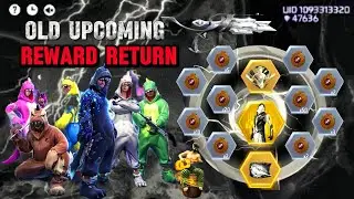 DINO BUNDLE OLD UPCOMING REWARD BUNDLE RETURN☠️🤯||Free Fire Max💥