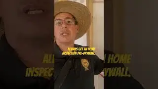 Always get a home inspection Pre-drywall #shortsvideo #diy #homeinspection#whyyouneedahomeinspection