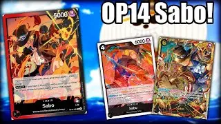 Sabo Might Be My Favorite Aggro Deck! - OP14 Sabo Deck Profile
