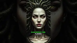 What happens when beauty becomes a curse? #medusa  #tragictales  #greeklegends   #mythandmagic
