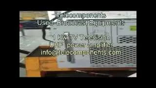 1Kw 1000W Television Tv UHF analog Digital Power amplifier