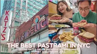 TRYING THE FAMOUS KATZ DELI IN NYC 🇺🇸| JOYCE YABUT - BARTOLOME
